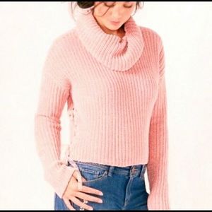 LC Cowl Neck Knit Sweater